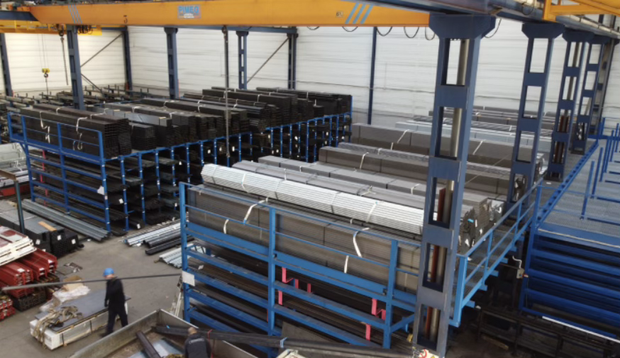 LM System - front-loading storage for long products